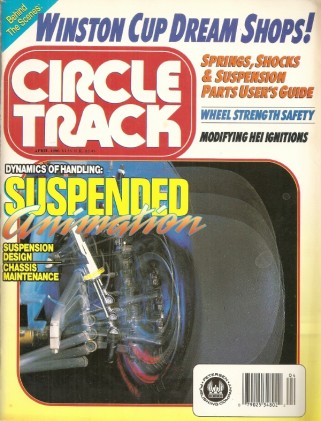 CIRCLE TRACK 1990 APR - SUSPENSION Spcl, GOLDSMITH, HEI HOP-UP, HERB ADAMS